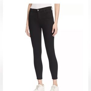 J Brand Alana High Rise Crop Skinny